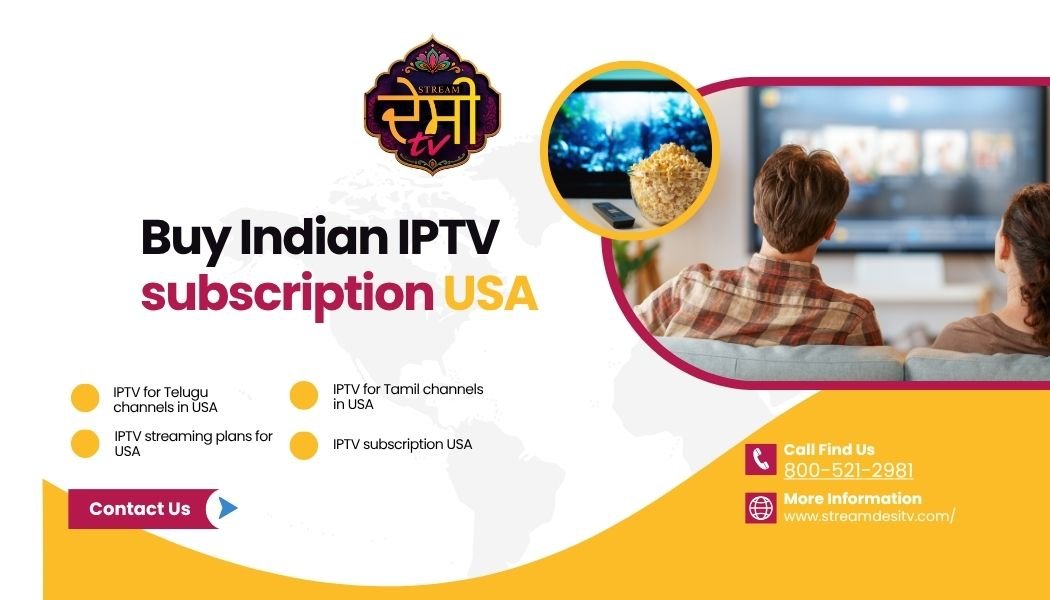 Buy Indian IPTV subscription USA